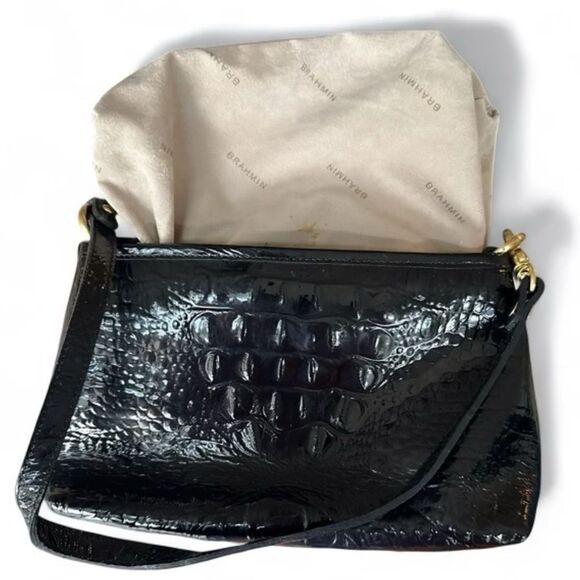 Brahmin Anytime Mini Melbourne in Black - Picture 15 of 17